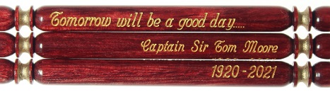 Captain Tom rainbow wood bobbin